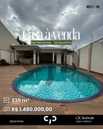 Casa no Bandeirantes - Sertãozinho - SP