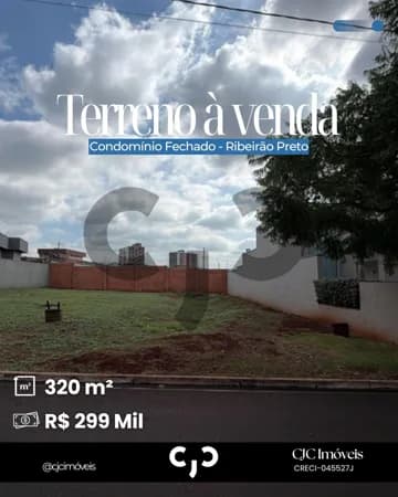 Terreno em Condomínio Fechado - Ribeirão Preto - SP