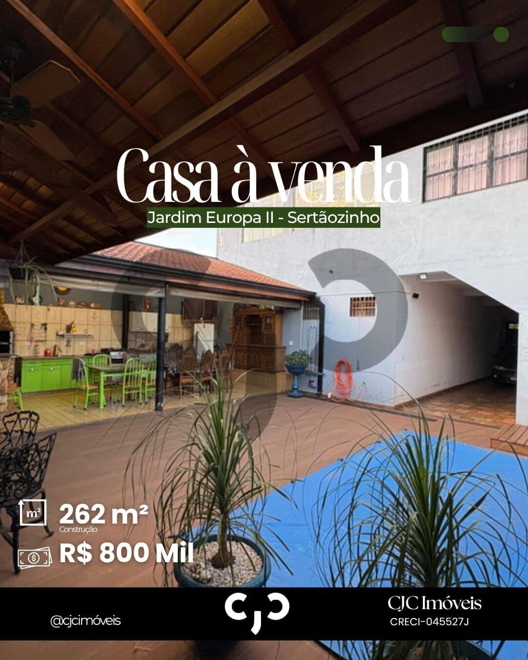 Sobrado com Salão Comercial - Sertãozinho - SP