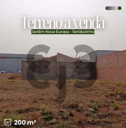 Terreno no Jardim Nova Europa - Sertãozinho - SP