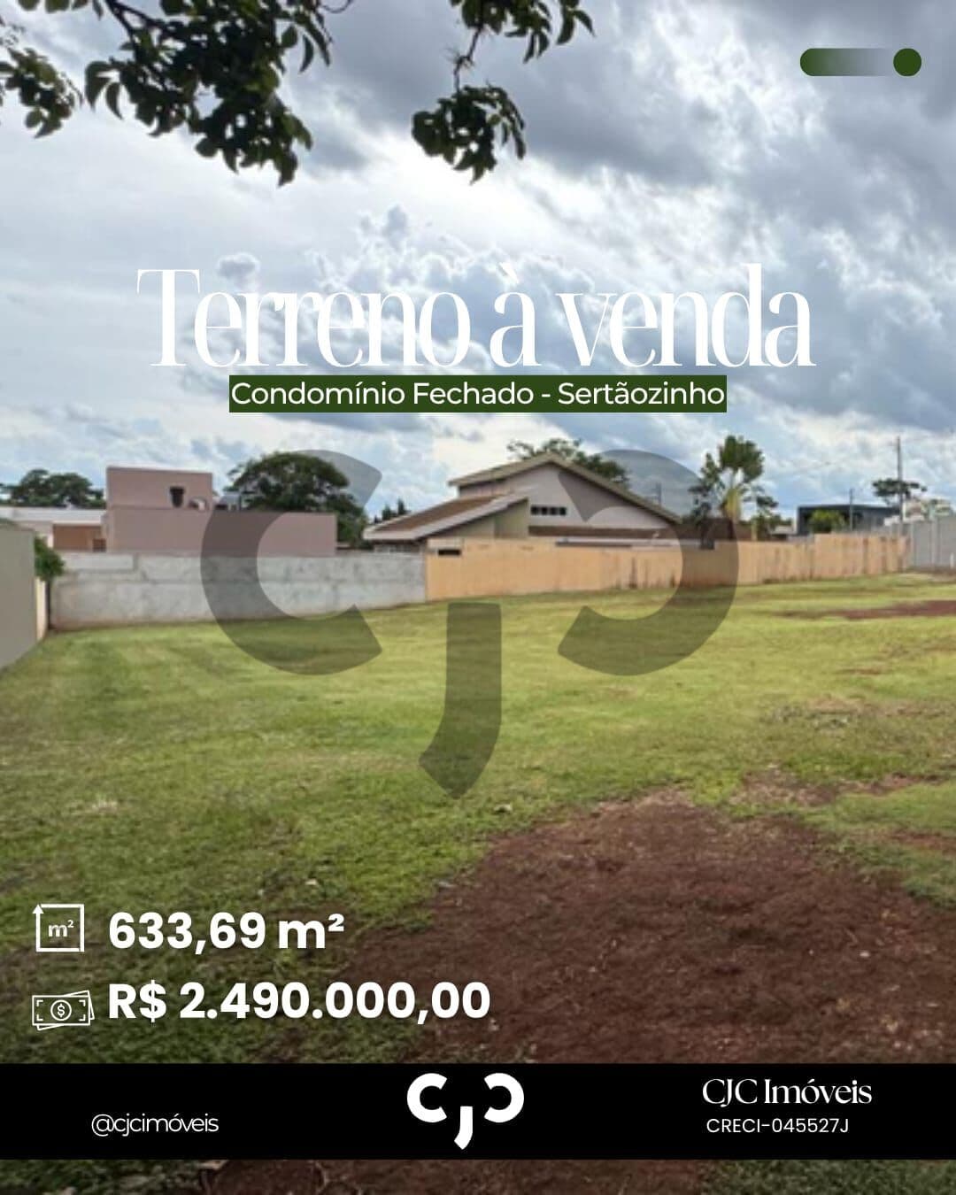 Terreno em Condomínio Fechado - Sertãozinho - SP