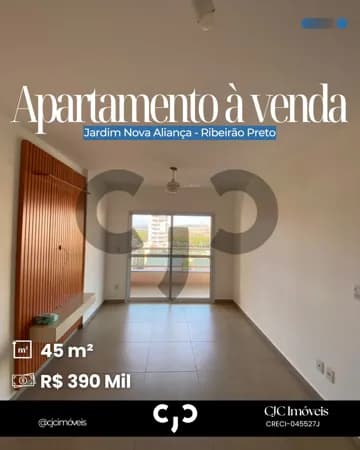 Apartamento no Jardim Nova Aliança - Ribeirão Preto - SP