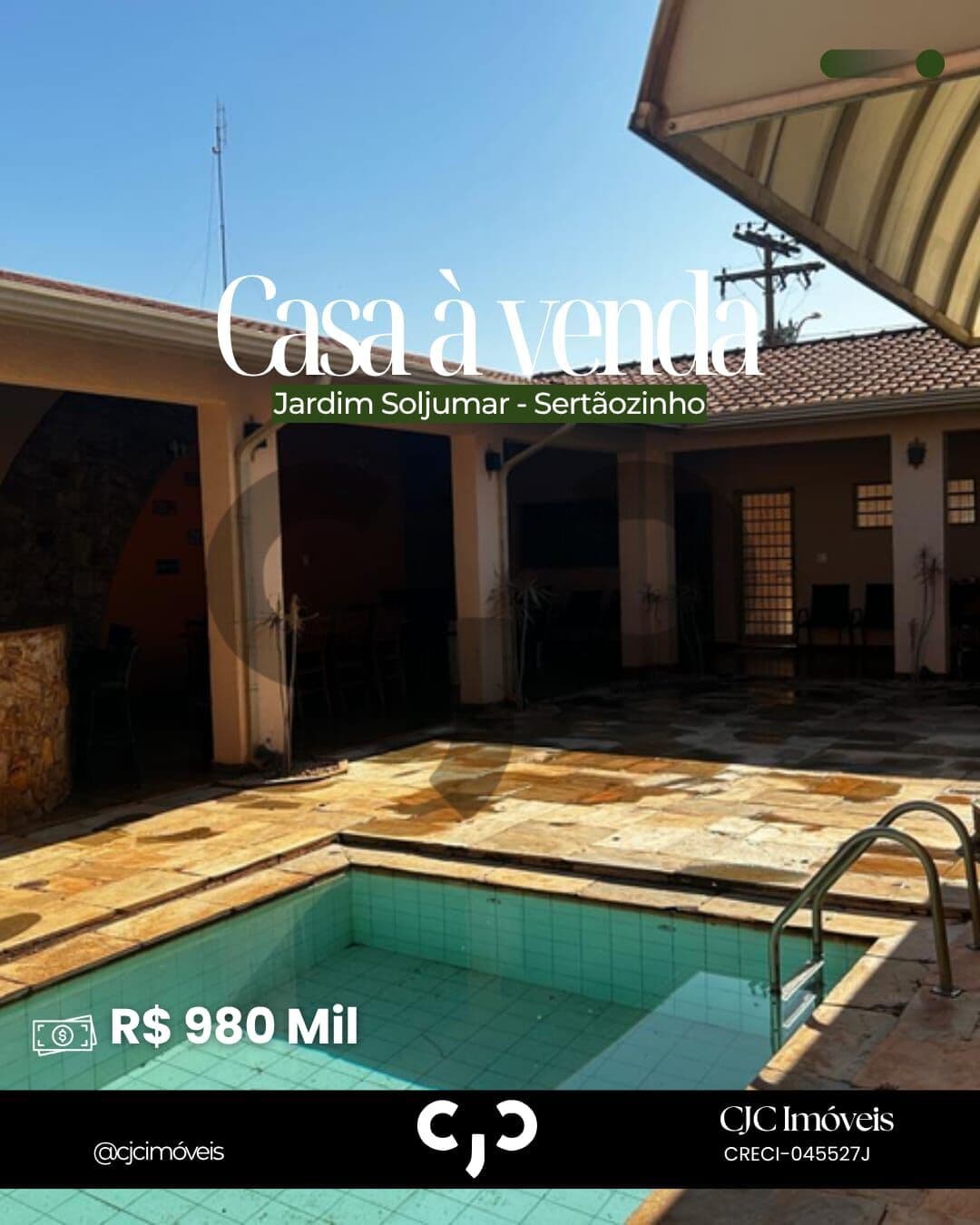Casa no Jardim Soljumar -Sertãozinho - SP