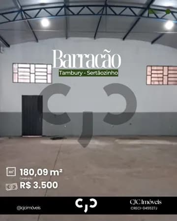 Barracão no Tambury - Sertãozinho - SP