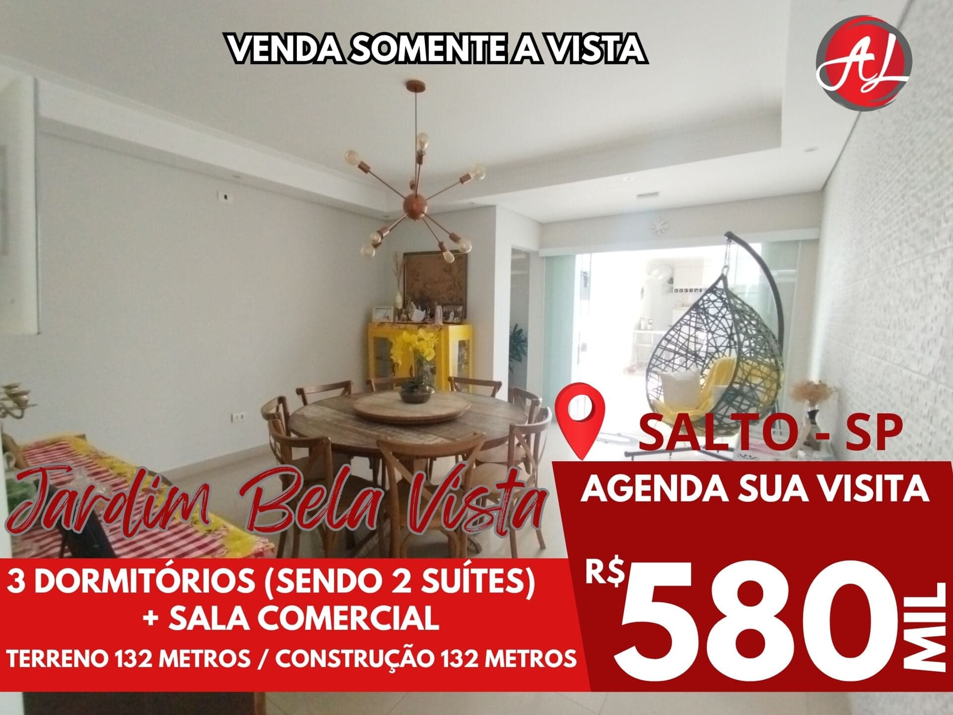 Sobrado A Venda Em Salto - 3 Dormitórios (2 Suítes) - Salto - SP!