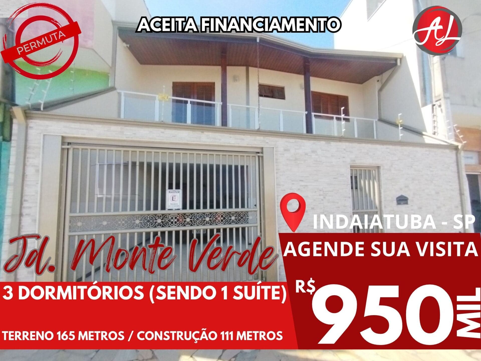 Sobrado A Venda No Bairro Jardim Monte Verde, Indaiatuba/SP
