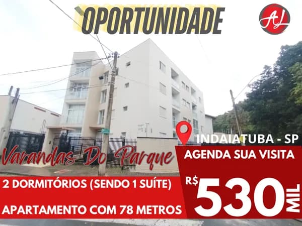 Apartamento Com 2 Dormitórios (Sendo 1 Suíte) - Jd. Moacyr Arruda - Indaiatuba - SP!
