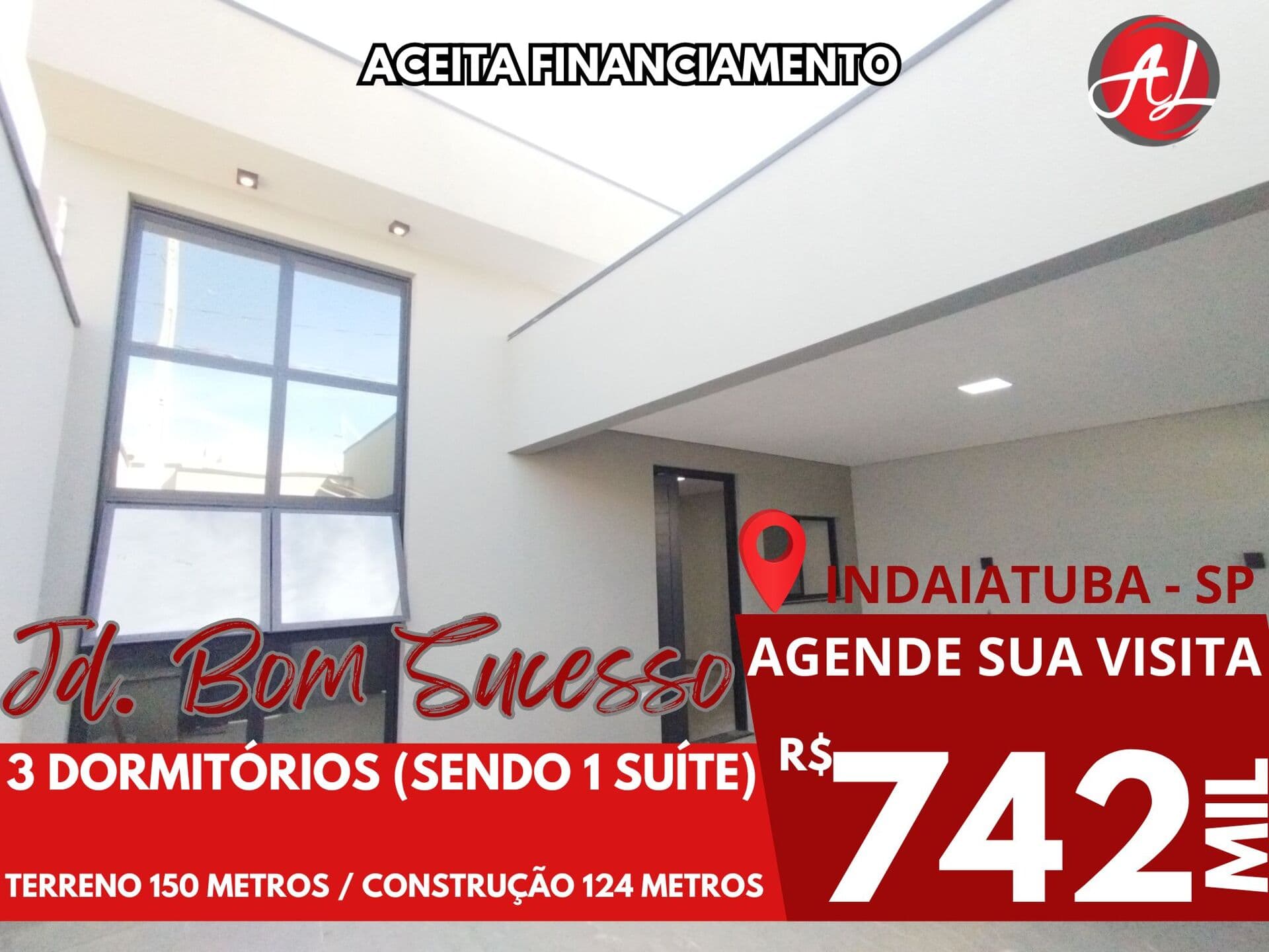 Casa Nova - Pronta Para Morar Com 3 Dormitórios (1 Suíte) - Indaiatuba - SP!