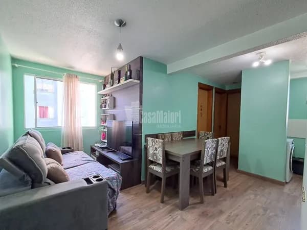 Apartamento de 2 Dormitório semi-mobiliado