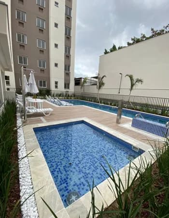 Excelente apartamento de 01 quarto no Vivaz Piedade