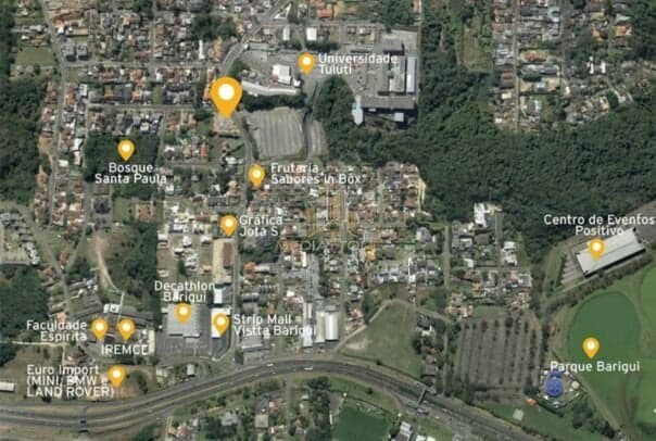 Área Comercial em Santo Inácio, Curitiba/PR