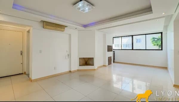Apartamento 2 dormitórios com suíte, lareira, churrasqueira e 2 vagas no Cristo Redentor
