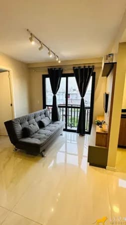 Apartamento mobiliado 1 dormitório no Jardim Botânico, Porto Alegre/RS