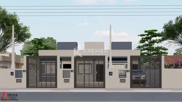 Casa Geminada em Beira Rio, Guaramirim/SC