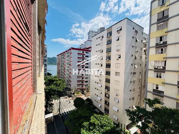 Apartamento de 1 dormitório à venda em Itararé, São Vicente/SP