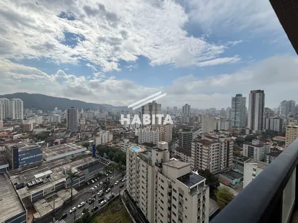 Apartamento à venda com 2 dormitórios, varanda gourmet - José Menino - Santos