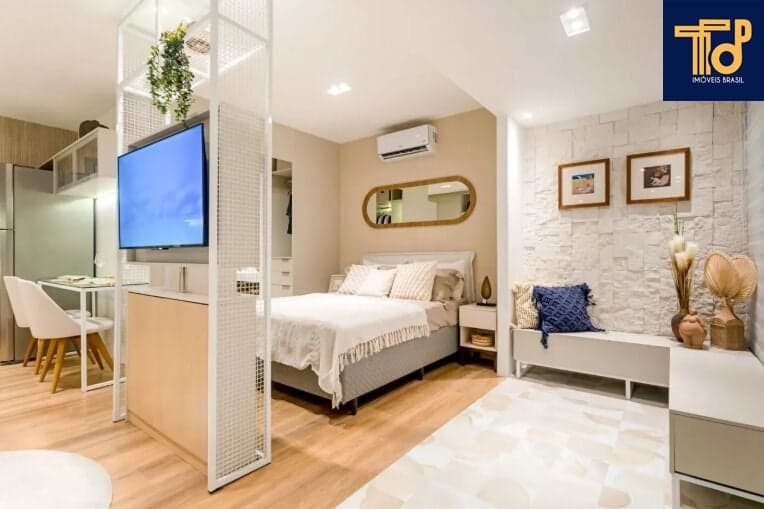 Apartamento na orla de Ondina, frente mar, prédio novo, Studio, House Balneario, confira