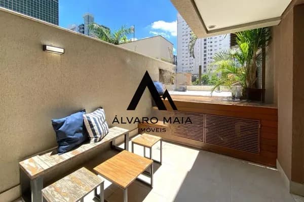 Área privativa, 2 quartos, 2 suites, 2 vagas - Funcionários - Belo Horizonte