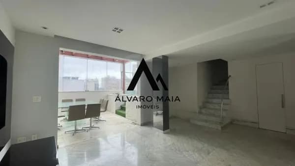Cobertura, 3 quartos, 1 suite, 2 vagas - Funcionários - Belo Horizonte