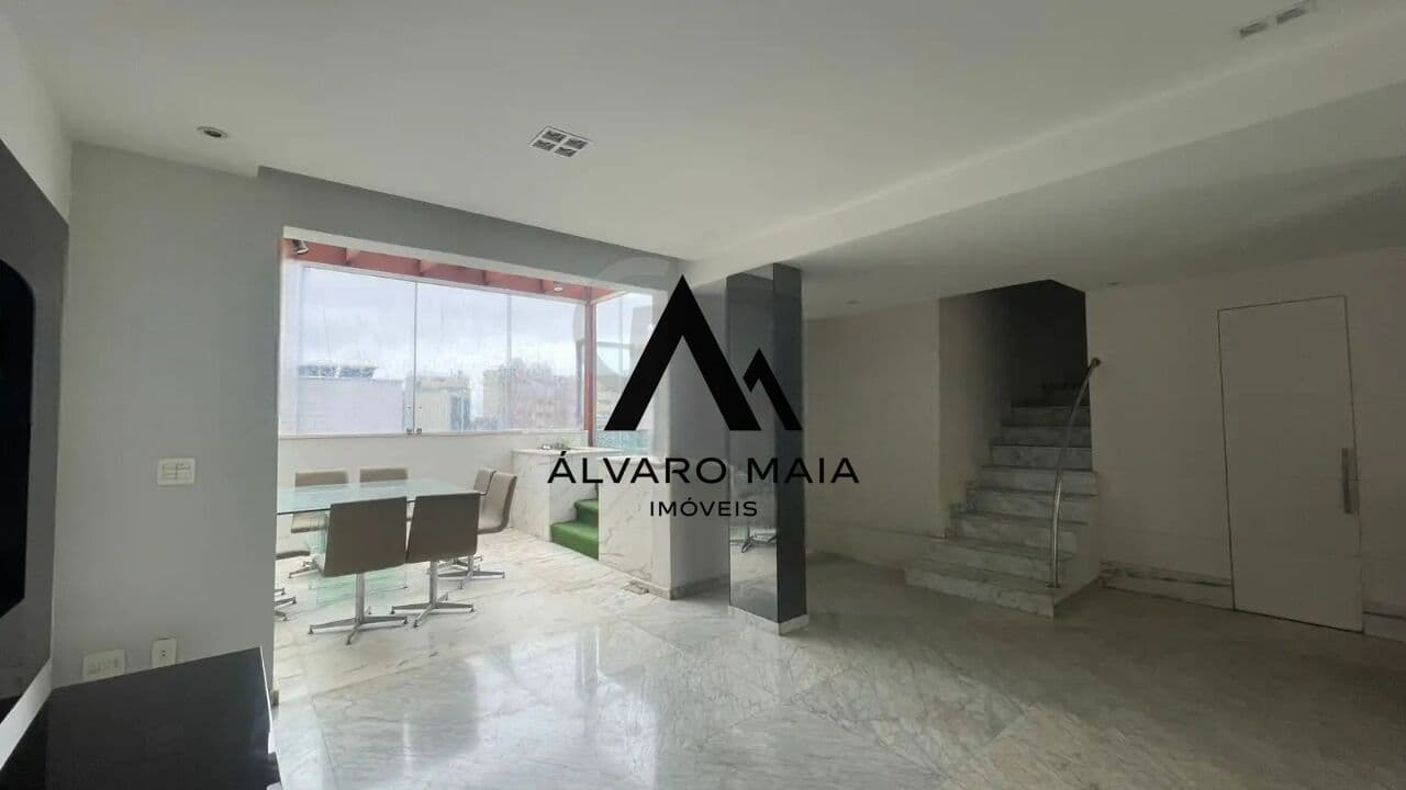 Cobertura, 3 quartos, 1 suite, 2 vagas - Funcionários - Belo Horizonte