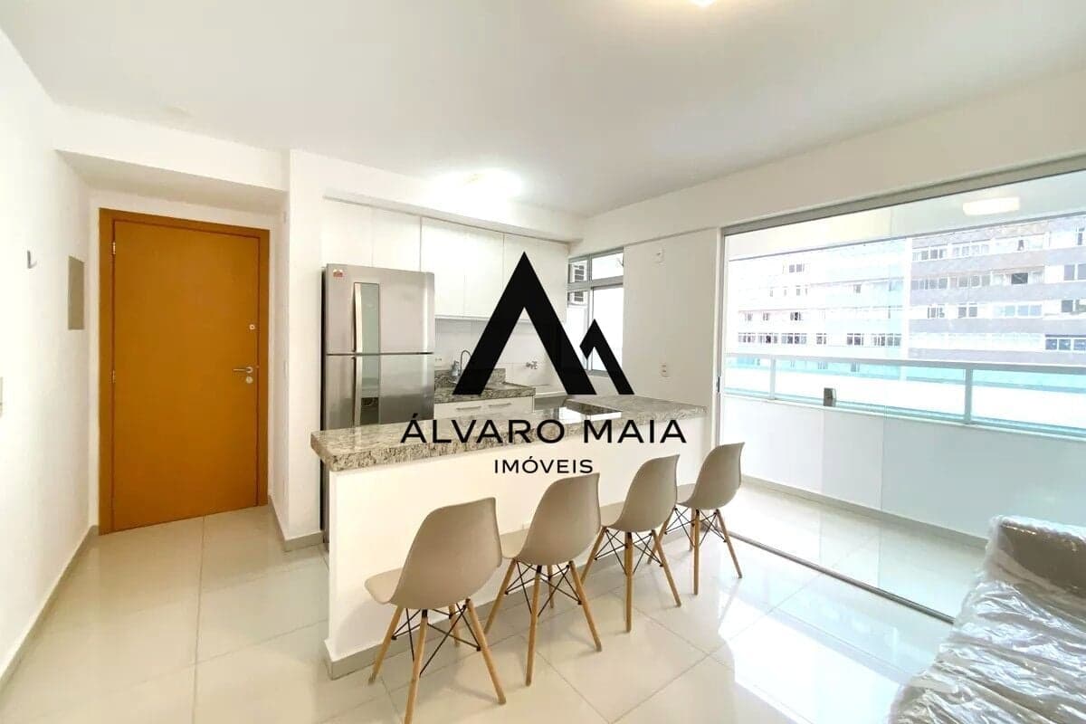 Apartamento semi mobiliado 1 quarto próximo ao Shopping Cidade