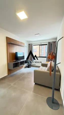 Apartamento 100% mobiliado, 1 quarto, 1 vaga no bairro Santa Efigênia