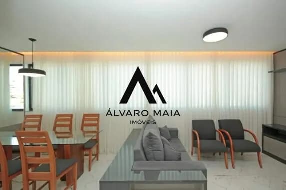 Apartamento de 2 quartos mobiliado para locação próximo ao Pátio Savassi.