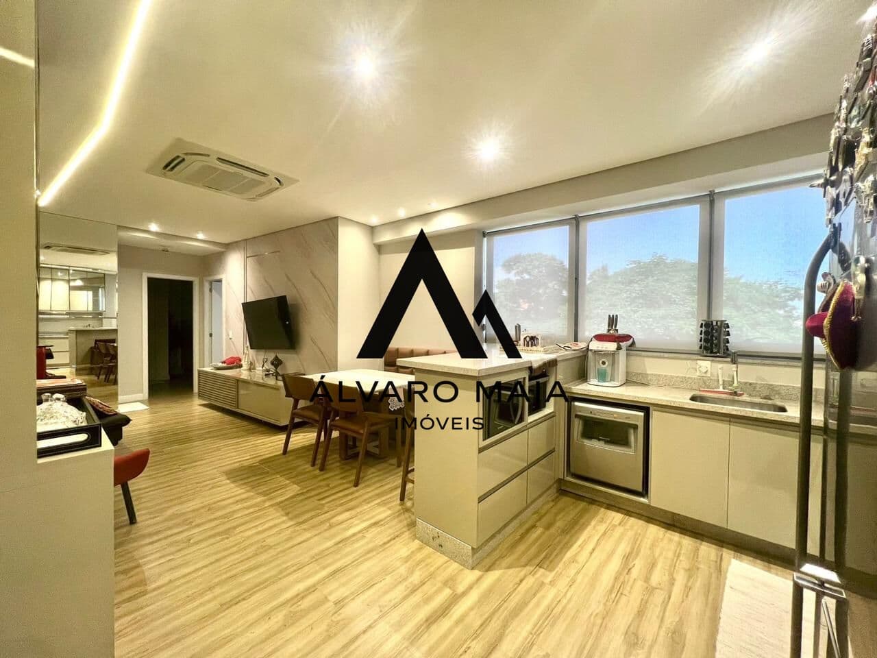 Apartamento Studio - 2 Quartos com suíte- Sala e cozinha integradas - 77m² - 1 vaga - Santo Agostinho