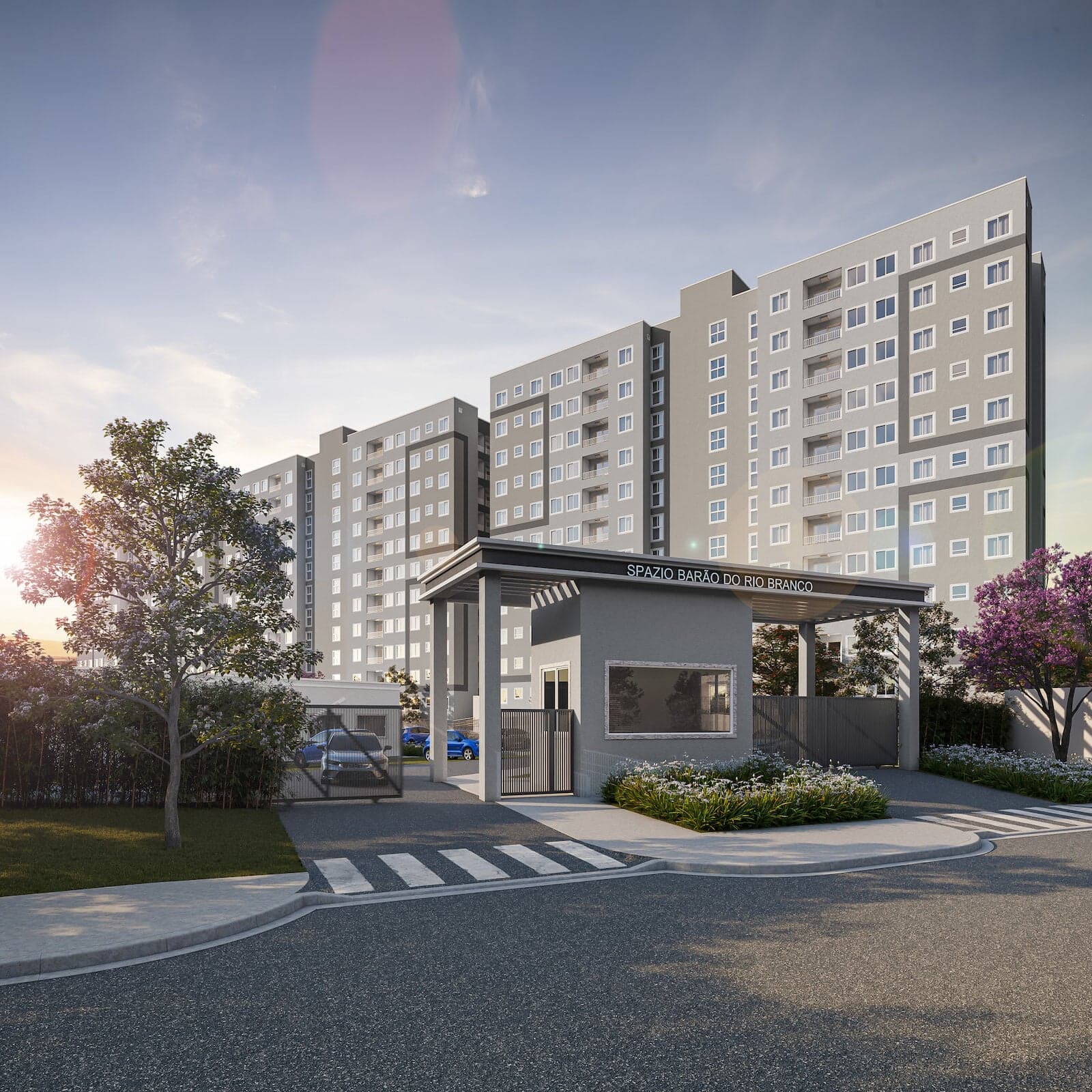 Apartamento de 2/4 com varanda e área privativa