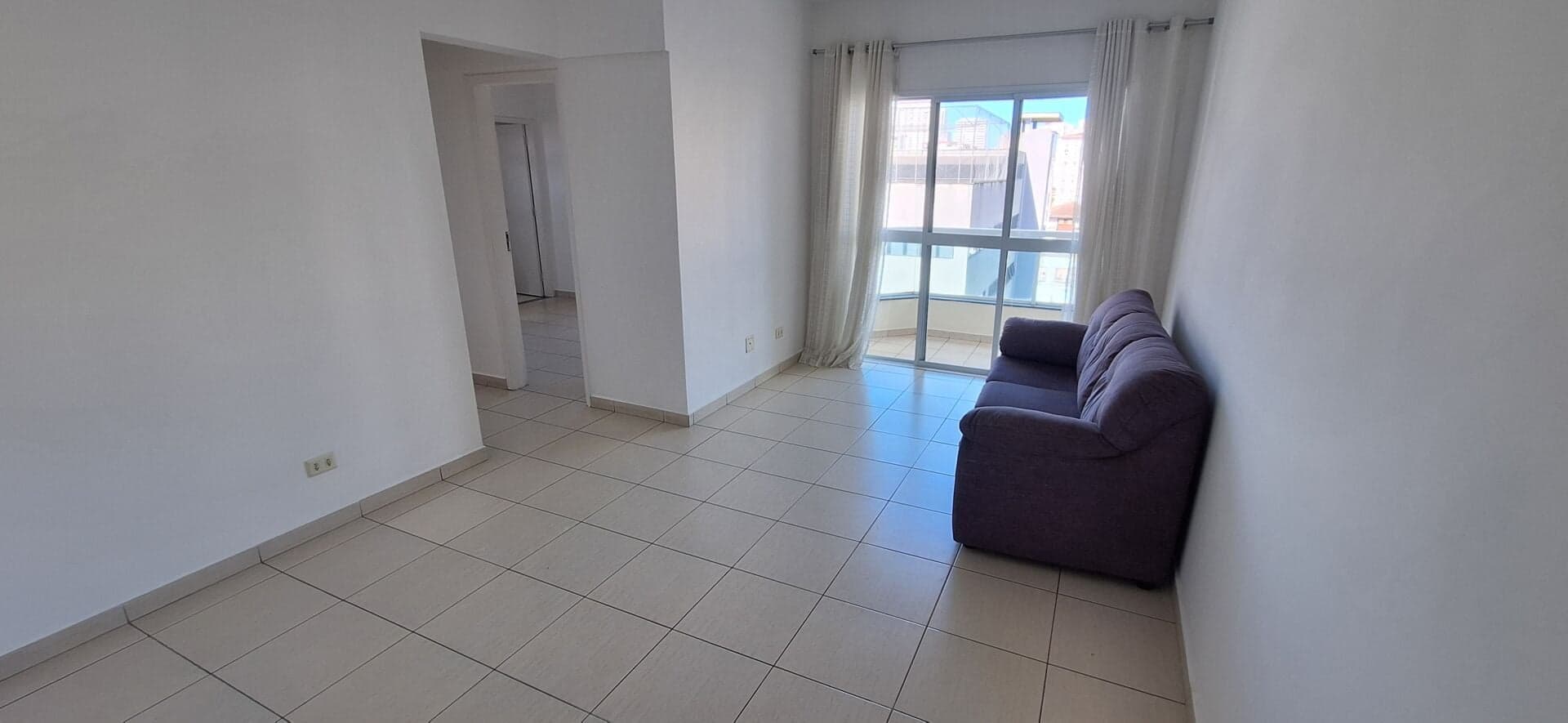 Apartamento 2 Quartos sendo 1 suite, 1 vaga em Santos