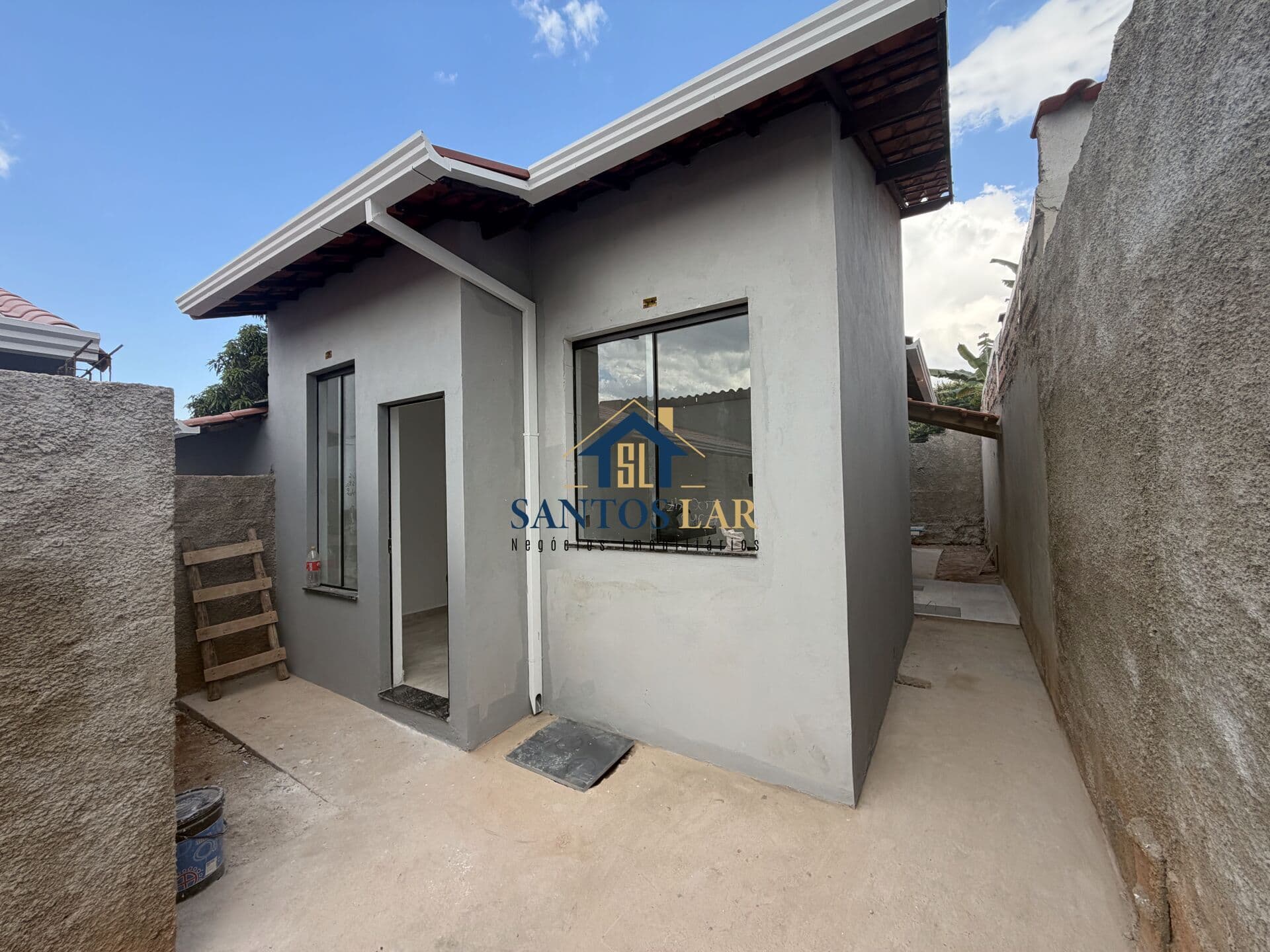 Casa em construção no Bairro Vila Rica em São Joaquim de Bicas/MG