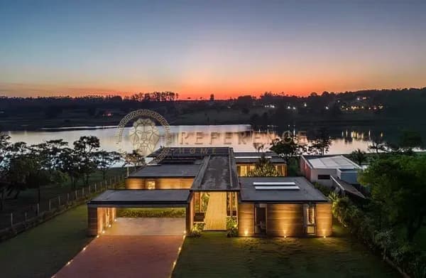 CASA À VENDA NO CONDOMÍNIO RESERVA ANGATU – 6 SUÍTES, PISCINA BORDA INFINITA E VISTA PARA A REPRESA JURUMIRIM - AVARÉ/SP