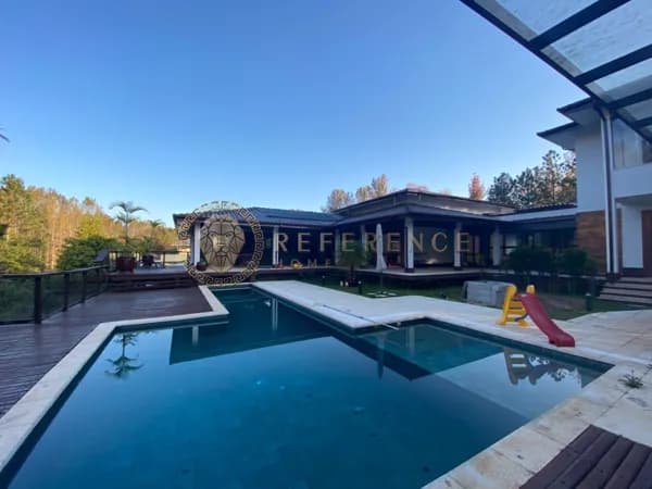CASA DE ALTO PADRÃO EM CONDOMÍNIO FECHADO | 1.000 M² CONSTRUÍDOS | 8 SUÍTES | PISCINA AQUECIDA COM RAIA | TERRENO DE 5.000 M² - JUNDIAÍ/SP