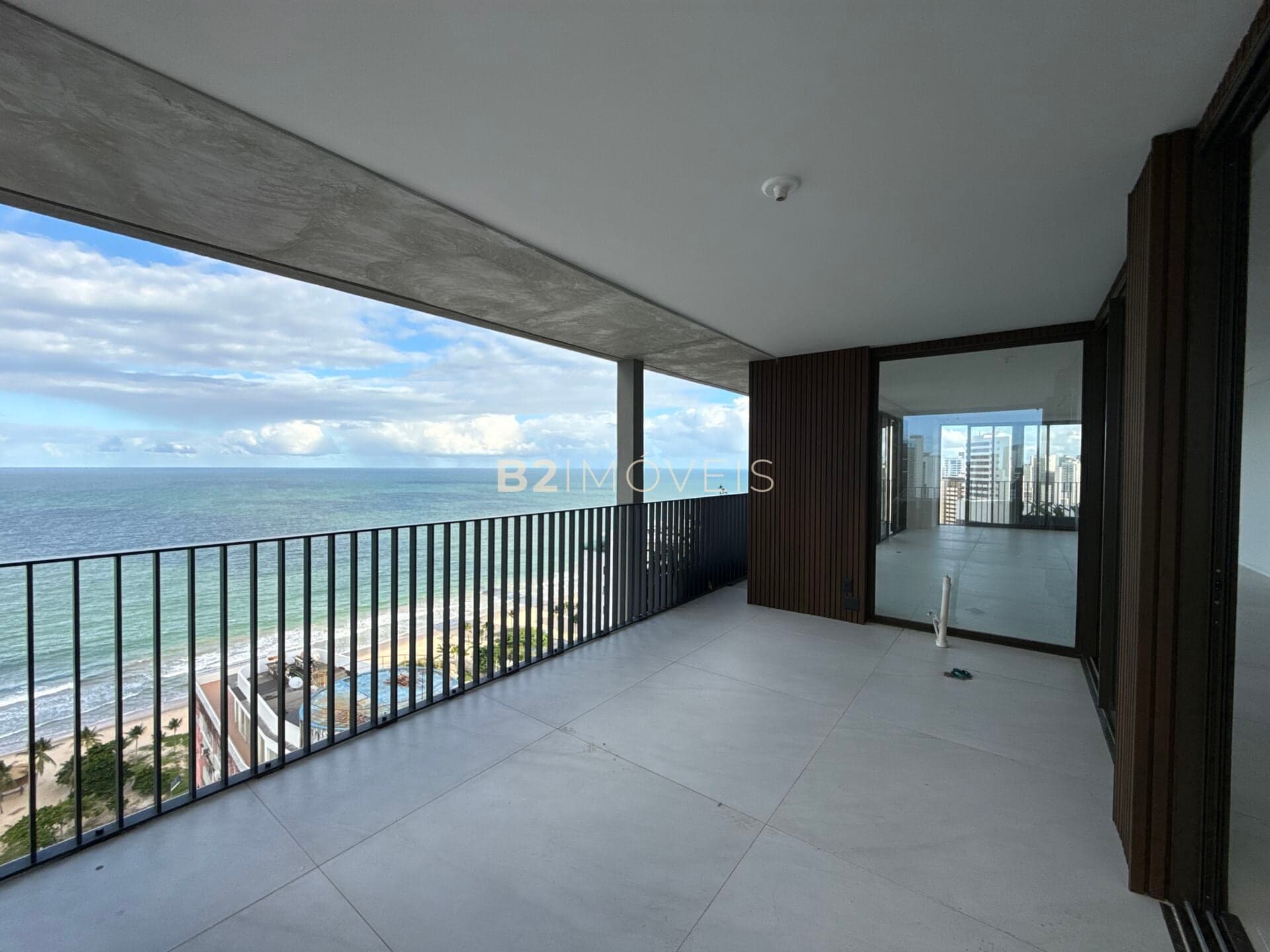 Apartamento no Bossa Rio Ave – Lâmina inteira, vista mar definitiva e rooftop 360°