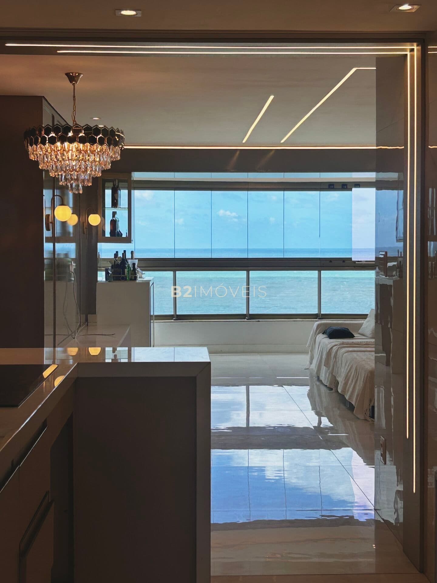 Apartamento reformado no Novo Jardim – 108m², vista mar e localização privilegiada