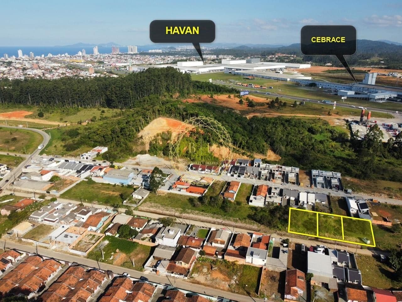 Terrenos 100% documentados à venda no bairro Vila Nova - Barra Velha/SC