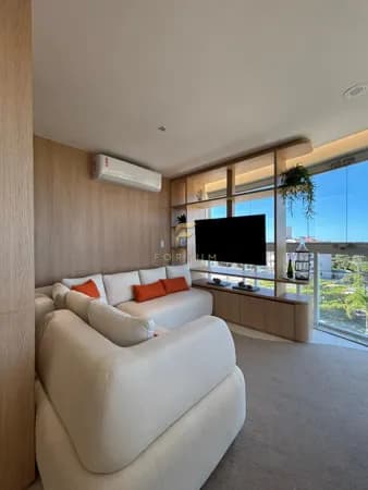 Apartamento duplex decorado a venda, 03 suítes e vista mar, 01 vaga, Ingleses Norte, R$2.900.000,00
