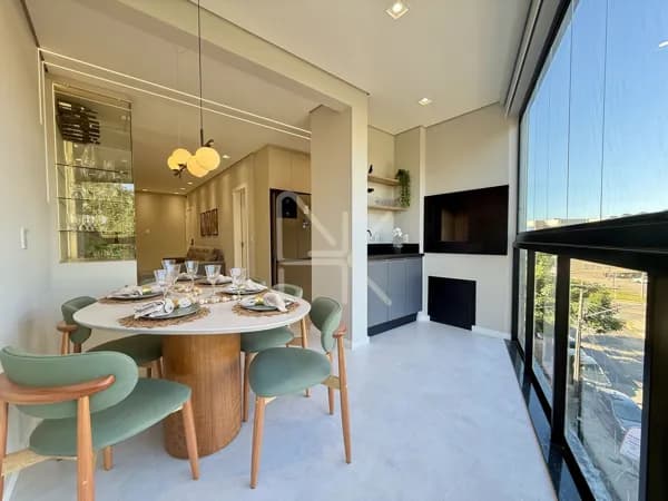 Apartamento decorado à venda no Saguaçu | 92 m² | 2 suítes | 2 vagas | Totalmente mobiliado
