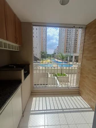 Apartamento para alugar no Reserva dos Lagos, 3 dorms, 1 suíte, 1 vaga e varanda
