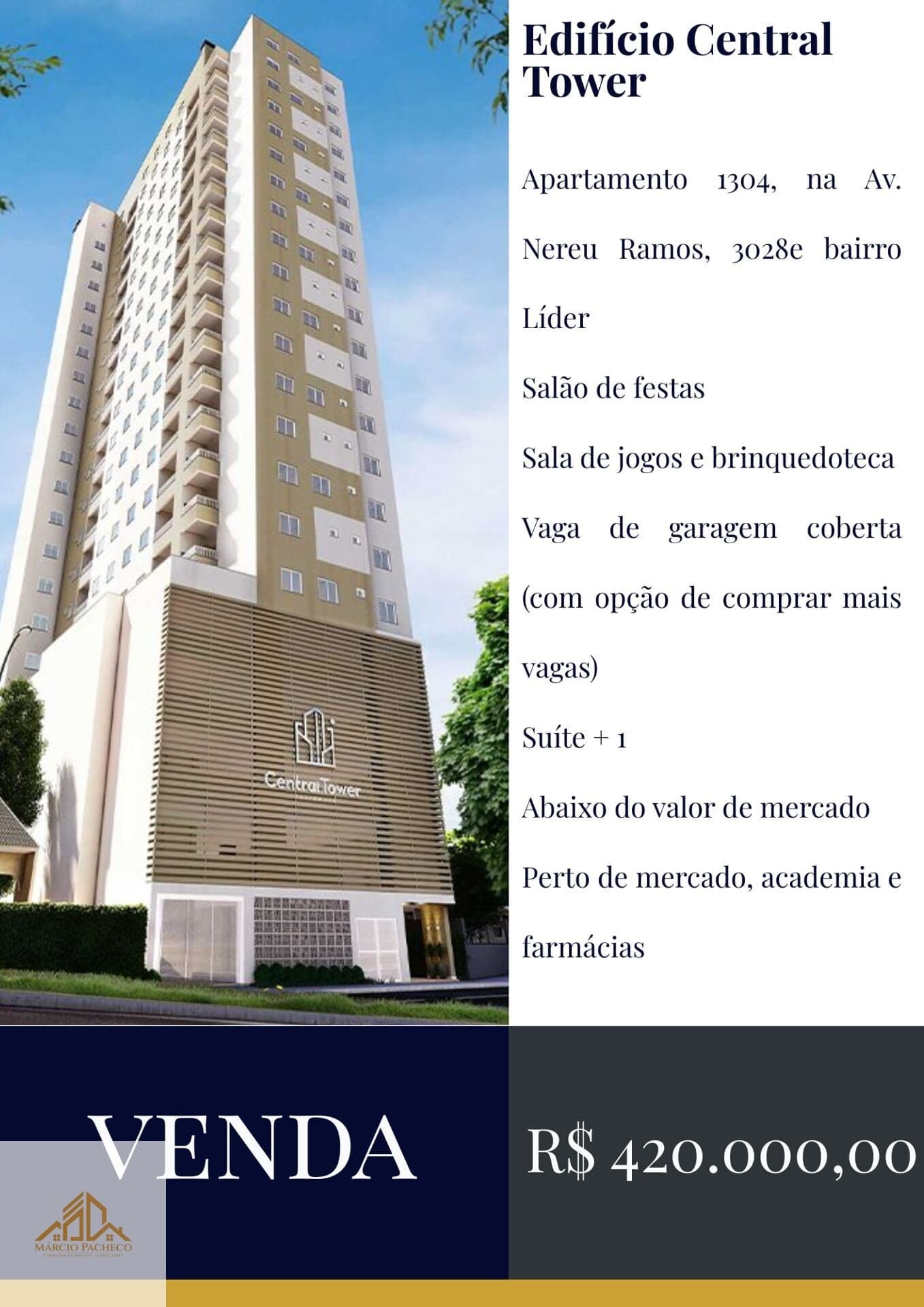 Apartamento em Chapecó - Líder