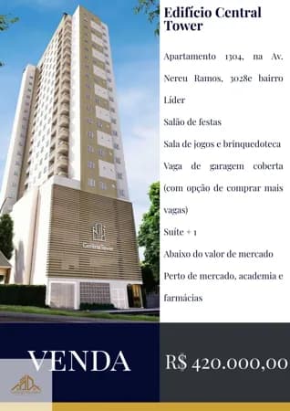 Apartamento em Chapecó - Líder