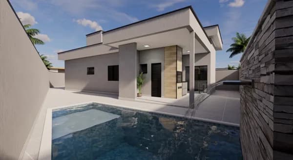 Casa em Itanhaém - Recanto dos Bandeirantes