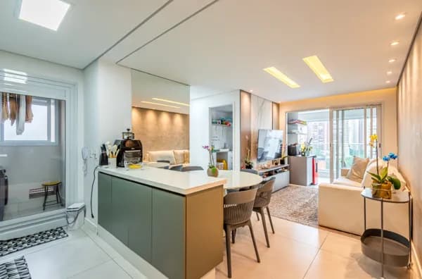 Apartamento para venda em Jardim Caravelas com 2 quartos, sendo 1 suíte, 65m² : VXGOR