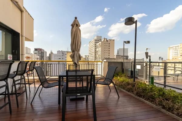 Apartamento Cobertura para venda em Santa Cecília com 1 quarto, 70m² : 9GI6J