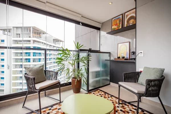 Apartamento para venda em Moema com 1 quarto, sendo 1 suíte, 42m² : M7JRH