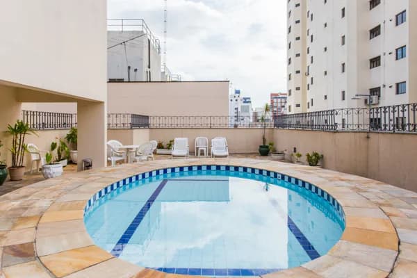 Apê com 76m² - Terraço e piscina no Itaim Bibi