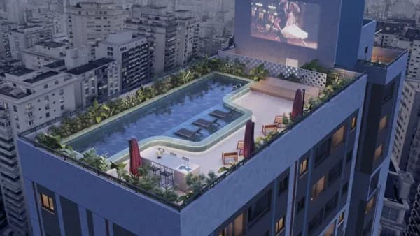 Apartamento para venda em Bela Vista com 1 quarto, sendo 1 suíte, 24m² : P796N