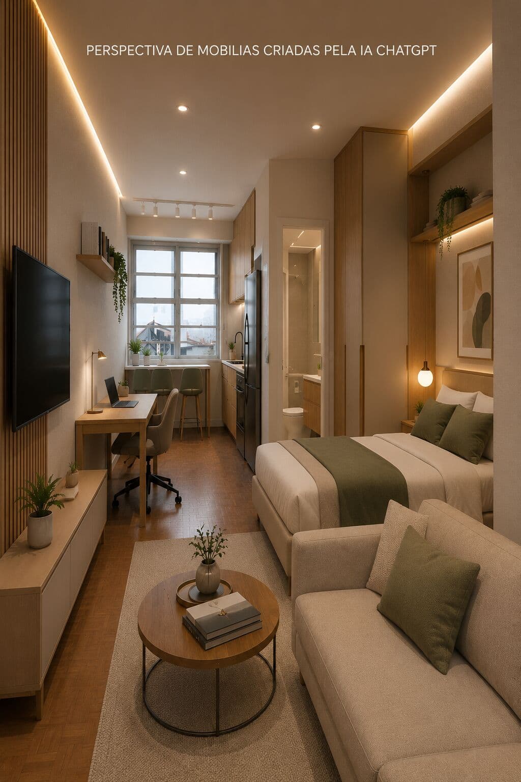🏙️ Studio de 31 m2 Seu refúgio particular no coração de Santa Cecília!