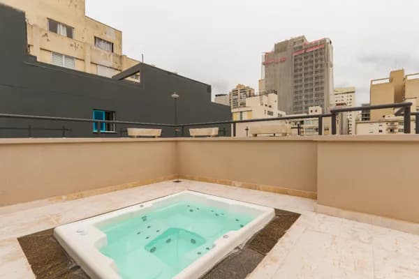 Cobertura para venda em Bela Vista com 2 quartos, sendo 1 suíte, 127m² : 6N9RP