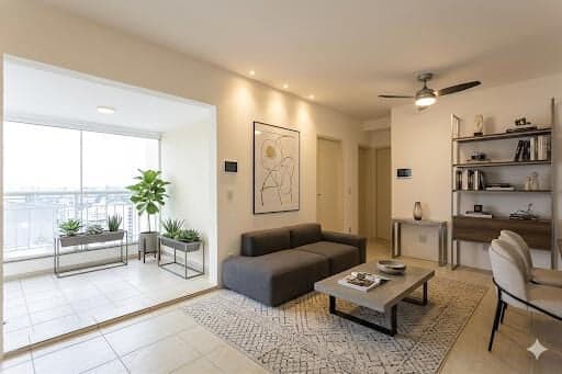 Apartamento para venda em Jardim Paulista com 2 quartos, sendo 1 suíte, 62m² : X75P4
